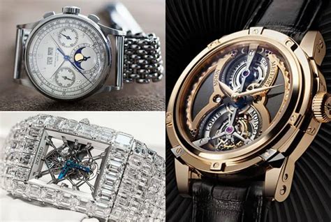 Le top 20 des montres les plus chères du monde